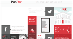 Desktop Screenshot of pier2pier.co.za