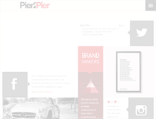 Tablet Screenshot of pier2pier.co.za